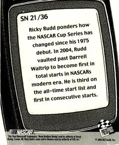 2005 Press Pass - Snapshots #SN 21 Ricky Rudd Back