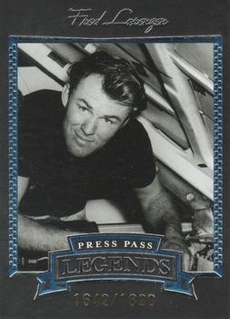 2005 Press Pass Legends - Blue #7B Fred Lorenzen Front
