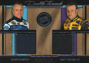 2005 Press Pass Legends - Double Threads Silver #DT/MK Mark Martin / Matt Kenseth Front