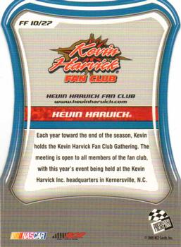 2005 Press Pass Optima - Fan Favorite #FF 10 Kevin Harvick Back