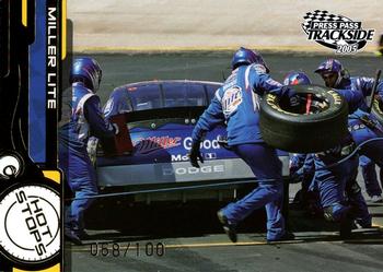 2005 Press Pass Trackside - Golden #G55 Rusty Wallace's Car Front