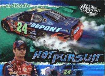 2005 Press Pass Trackside - Hot Pursuit #HP 4 Jeff Gordon Front