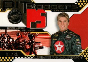 2005 Press Pass Trackside - Pit Stoppers Drivers #PSD 9 Jamie McMurray Front