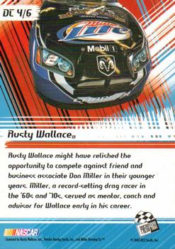 2005 Press Pass VIP - Driver's Choice #DC 4 Rusty Wallace Back