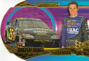 2005 Press Pass VIP - Making the Show #MS 17 Brian Vickers Front