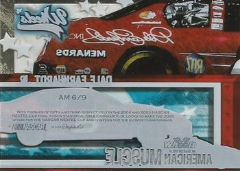 2005 Wheels American Thunder - American Muscle #AM 6 Dale Earnhardt Jr. Back