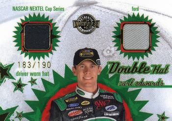 2005 Wheels American Thunder - Hat - Double #DH 3 Carl Edwards Front