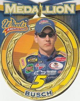 2005 Wheels American Thunder - Medallion #MD 2 Kyle Busch Front