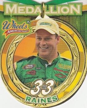 2005 Wheels American Thunder - Medallion #MD 8 Tony Raines Front