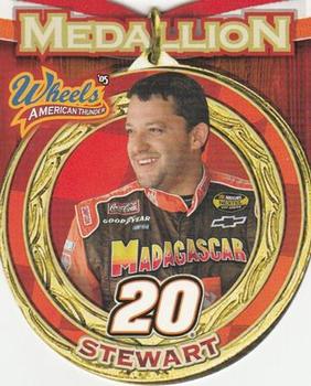 2005 Wheels American Thunder - Medallion #MD 11 Tony Stewart Front