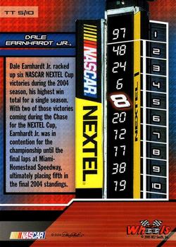 2005 Wheels High Gear - Top Tier #TT 5 Dale Earnhardt Jr. Back