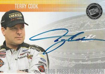 2006 Press Pass - Autographs #NNO Terry Cook Front