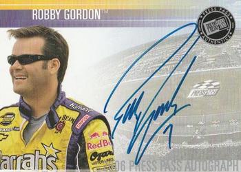 2006 Press Pass - Autographs #NNO Robby Gordon Front