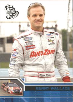 2006 Press Pass - Blue #B36 Kenny Wallace Front