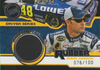 2006 Press Pass - Burning Rubber Drivers #BRD 8 Jimmie Johnson Front