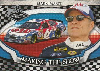 2006 Press Pass Collectors Series Making the Show #MS 1 Mark Martin Front