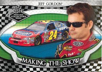 2006 Press Pass Collectors Series Making the Show #MS2 Jeff Gordon Front