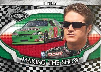 2006 Press Pass Collectors Series Making the Show #MS 8 J.J. Yeley Front