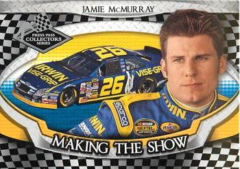 2006 Press Pass Collectors Series Making the Show #MS 9 Jamie McMurray Front