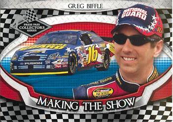 2006 Press Pass Collectors Series Making the Show #MS 15 Greg Biffle Front
