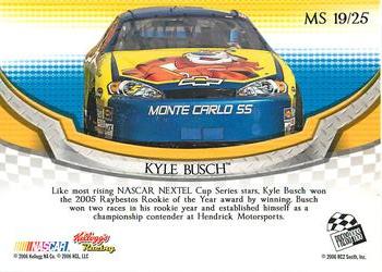 2006 Press Pass Collectors Series Making the Show #MS 19 Kyle Busch Back