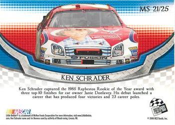 2006 Press Pass Collectors Series Making the Show #MS 21 Ken Schrader Back