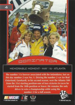 2006 Press Pass Dominator Dale Earnhardt #4 Dale Earnhardt '80 Atlanta Win Back