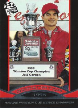 2006 Press Pass Dominator Jeff Gordon #7 Jeff Gordon '95 Champion Front