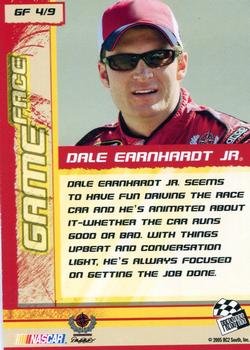 2006 Press Pass - Game Face #GF 4 Dale Earnhardt Jr. Back