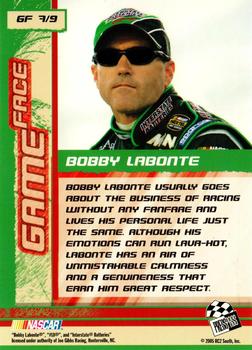 2006 Press Pass - Game Face #GF 7 Bobby Labonte Back