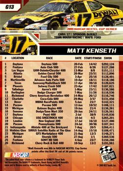 2006 Press Pass - Gold #G13 Matt Kenseth Back
