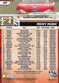 2006 Press Pass - Gold #G17 Ricky Rudd Back