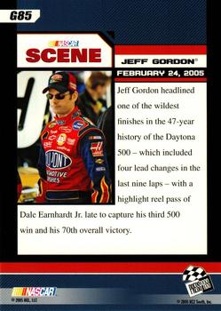2006 Press Pass - Gold #G85 Jeff Gordon Back