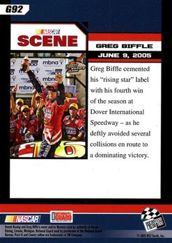 2006 Press Pass - Gold #G92 Greg Biffle Back