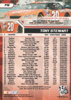 2006 Press Pass - Platinum #P16 Tony Stewart Back