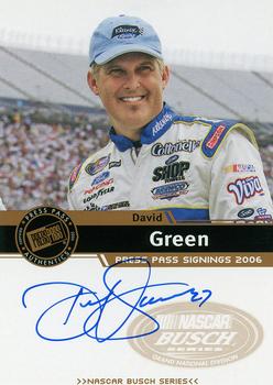 2006 Press Pass - Signings #NNO David Green Front