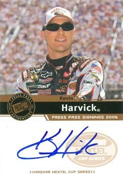 2006 Press Pass - Signings #NNO Kevin Harvick Front
