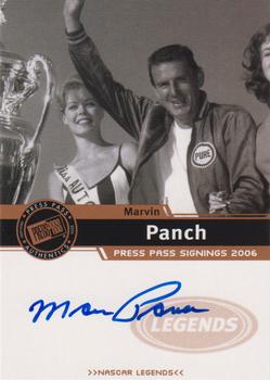 2006 Press Pass - Signings #NNO Marvin Panch Front