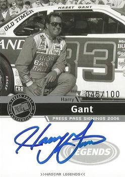 2006 Press Pass - Signings Silver #NNO Harry Gant Front