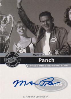 2006 Press Pass - Signings Silver #NNO Marvin Panch Front