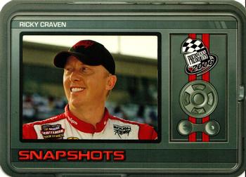 2006 Press Pass - Snapshots #SN 8 Ricky Craven Front