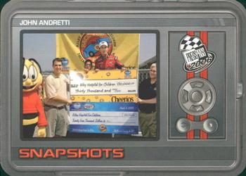 2006 Press Pass - Snapshots #SN 14 John Andretti Front