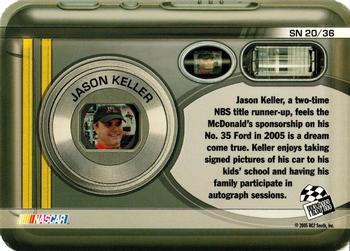 2006 Press Pass - Snapshots #SN 20 Jason Keller Back