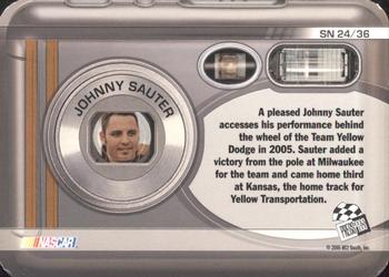 2006 Press Pass - Snapshots #SN 24 Johnny Sauter Back