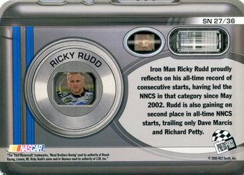 2006 Press Pass - Snapshots #SN 27 Ricky Rudd Back