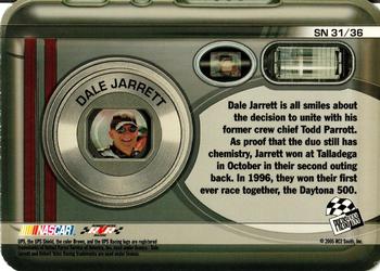 2006 Press Pass - Snapshots #SN 31 Dale Jarrett Back