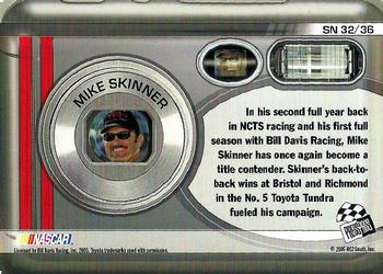 2006 Press Pass - Snapshots #SN 32 Mike Skinner Back