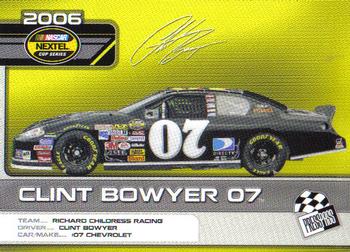2006 Press Pass Top 25 Drivers & Rides #C 5 Clint Bowyer's Car Front