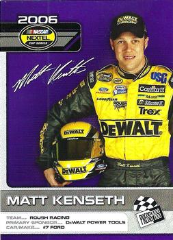 2006 Press Pass Top 25 Drivers & Rides #D 11 Matt Kenseth Front