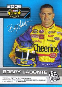 2006 Press Pass Top 25 Drivers & Rides #D 21 Bobby Labonte Front